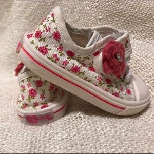 Flower sneakers